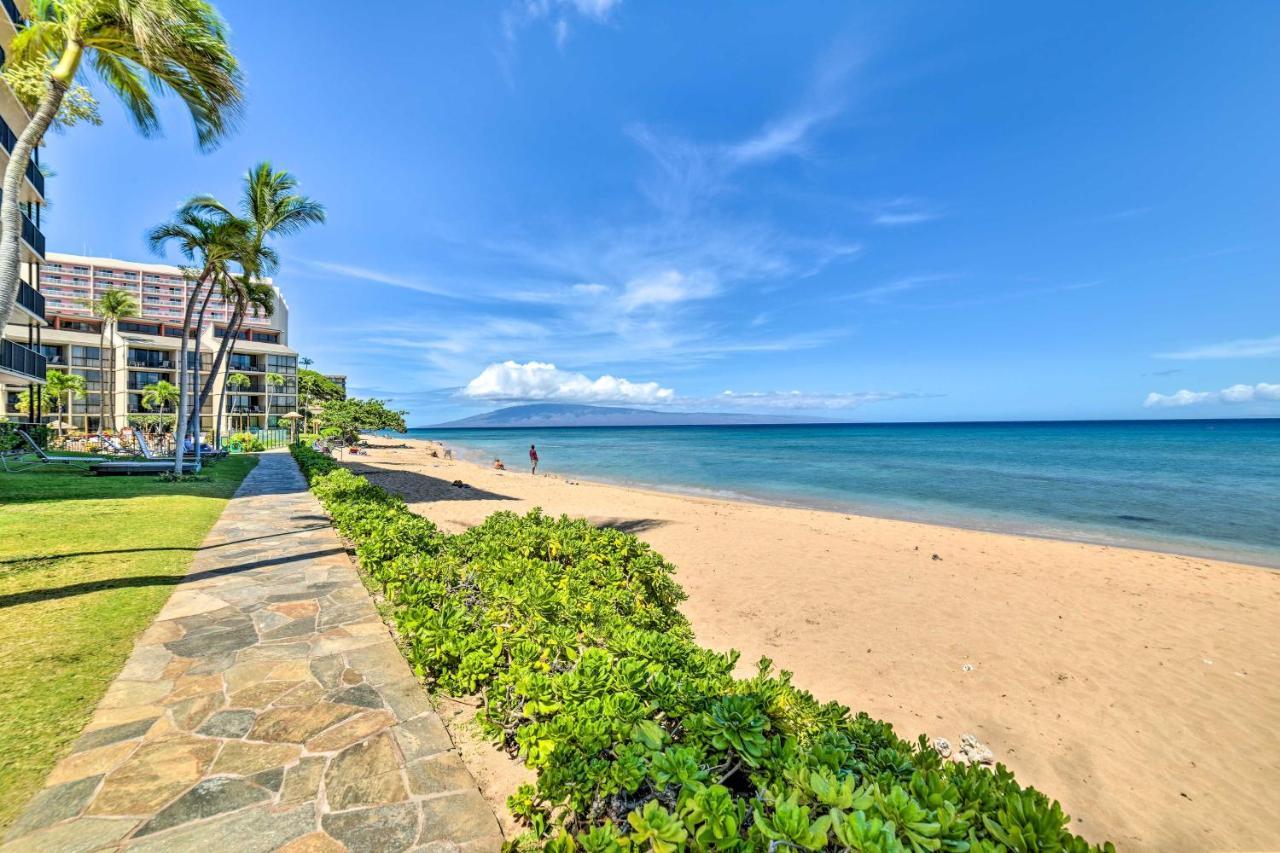 Cute Beachfront Condo With Lanai And Resort Pools Kahana Εξωτερικό φωτογραφία
