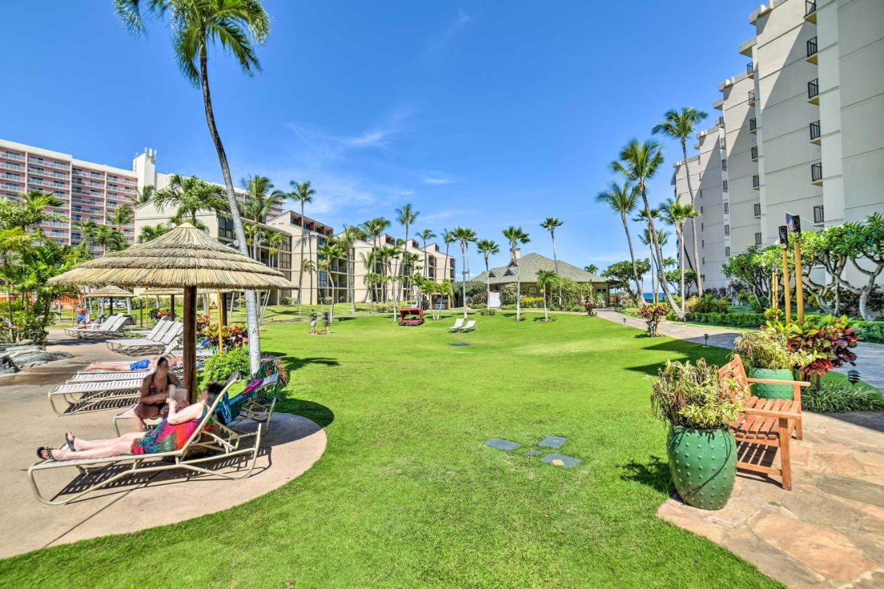 Cute Beachfront Condo With Lanai And Resort Pools Kahana Εξωτερικό φωτογραφία
